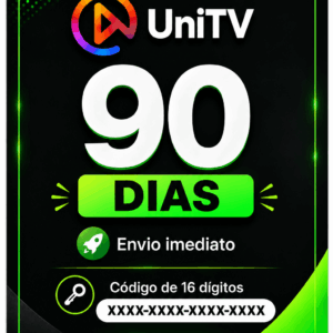 Recarga Unitv 90 dias